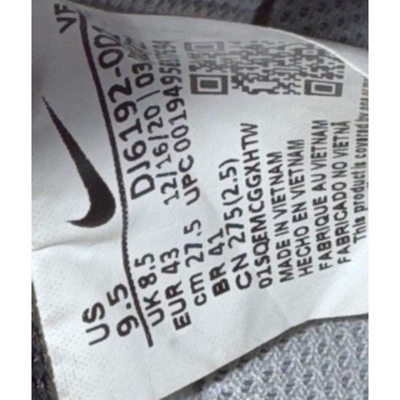 Nike Air Force 1 Low Leopard Print Blue Swoosh DJ6192 001 Mens 9.5 - Picture 7 of 11